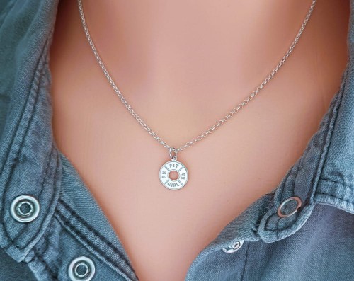 Naszyjnik-srebrny-lancuszek-z-wisiorkiem-ciezarek-fit-girl-srebro-925