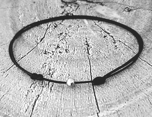 Bransoletka-Wodoodporna-z-Kulka-na Noge-Stal-Nierdzewna