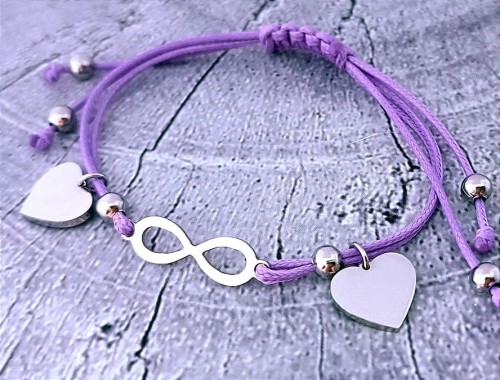 Stalowa-bransoletka-Shamballa-Infinity-i-dwa-serca-z-dowolnym-grawerem
