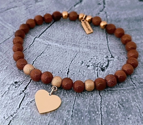 Bransoletka-z-Piasku-Pustyni-z-serduszkiem-stal-tytanowa-wlasny-grawer