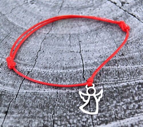 Srebrna-bransoletka-szczescia-aniolek-na-cienkim-sznurku-srebro-925