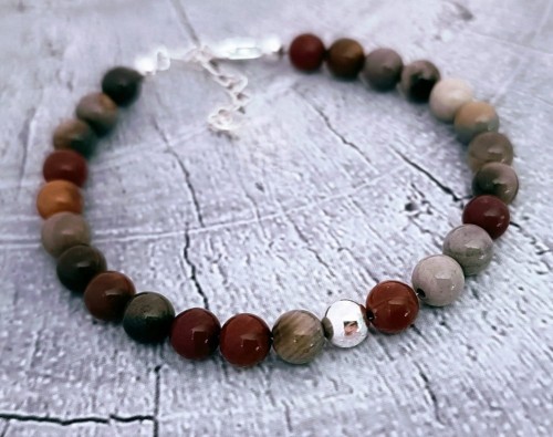 Srebrna-bransoletka-z-jaspisu-krajpbrazowego-srebro-925