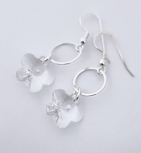 Kolczyki-srebrne-Swarovski-Flower-Crystal-srebro-925