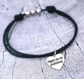 Stalowa-bransoletka-trzy-kulki-i-serce-na-sznurku-Twoj-grawer