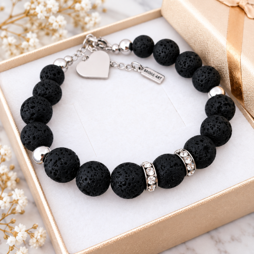 Bransoletka-z-lawy-wulkanicznej-z-sercem-stal-grawer-gratis